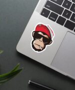 Funky Monkey Sticker