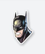 Furious Batman Sticker