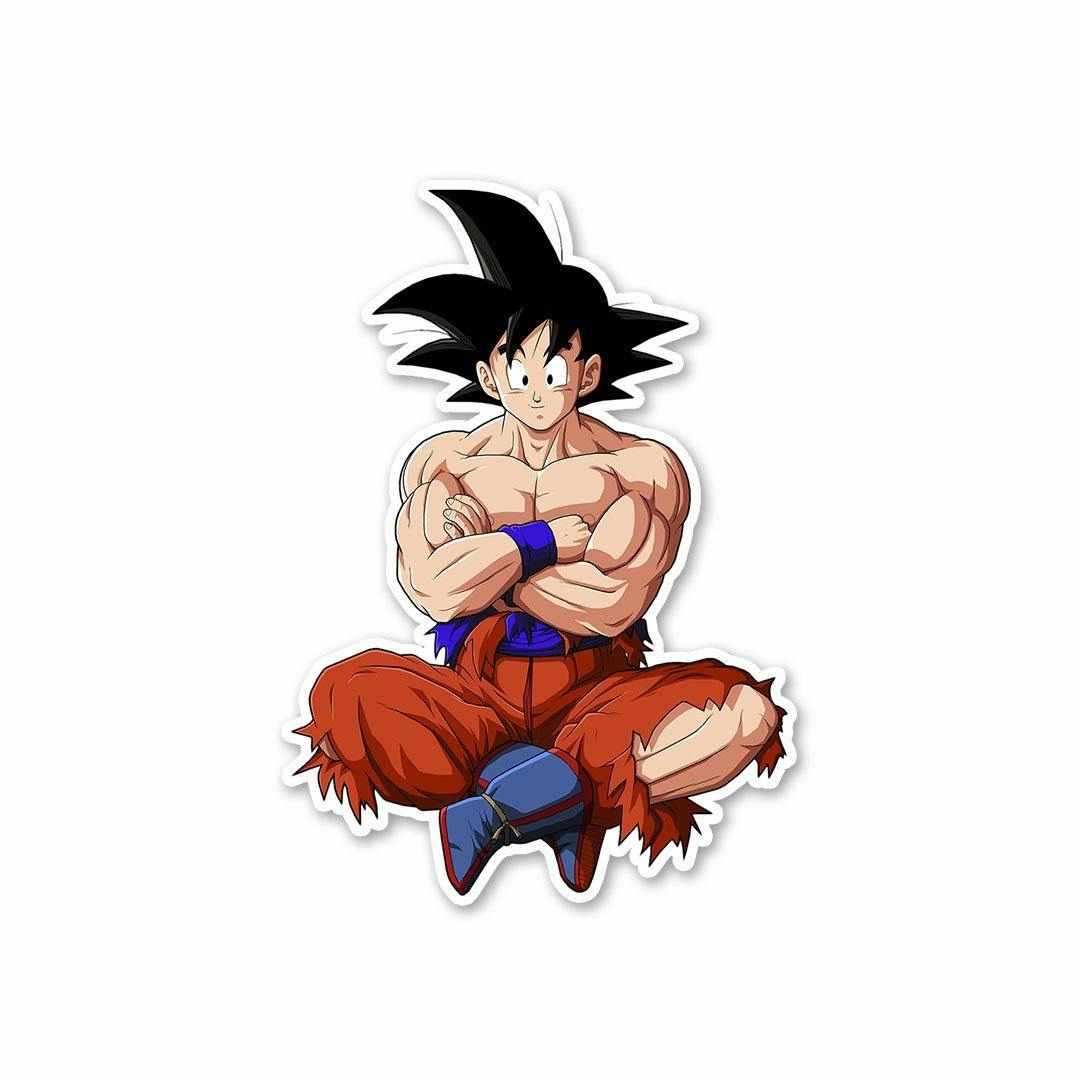 GOKU – No pain, No gain Sticker