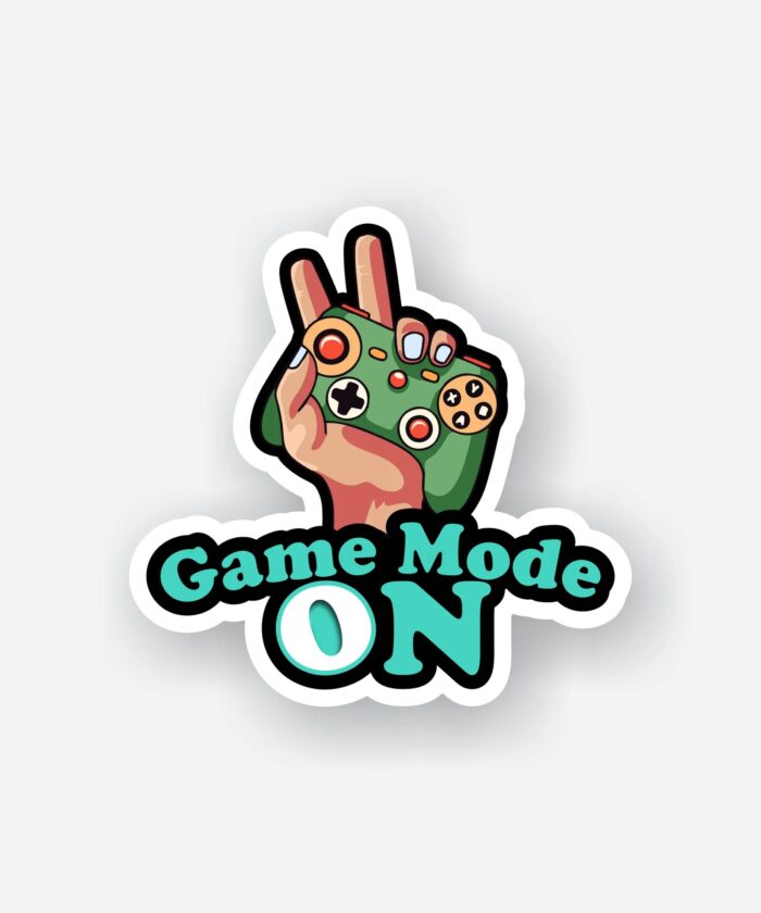 Game Mode On Sticker