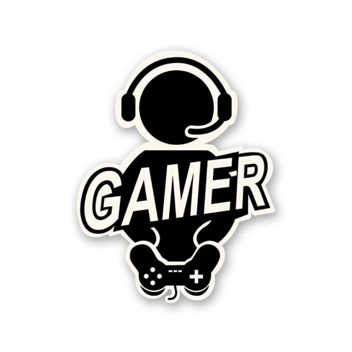 Gamer At Peace Sticker