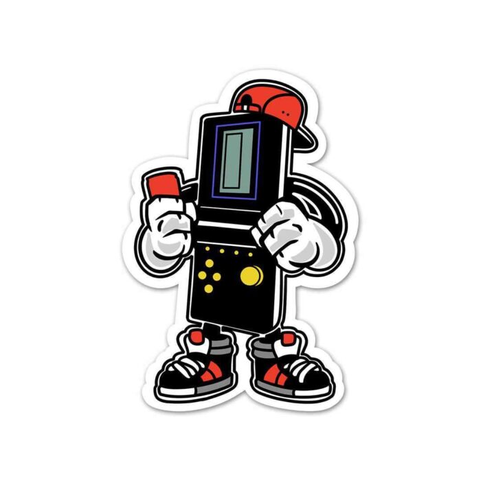 Gaming _ Old School Sticker