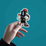 Gaming _ Old School Sticker