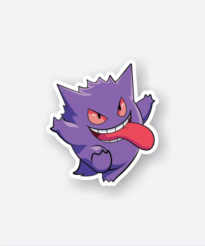Gengar Pokemon Sticker