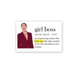 Girl Boss Sticker