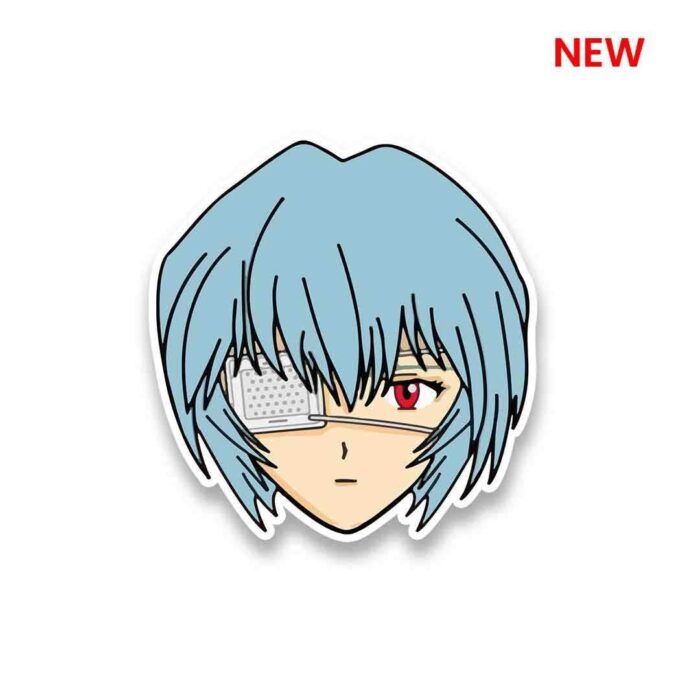 Girl With Eye Patch Sticker