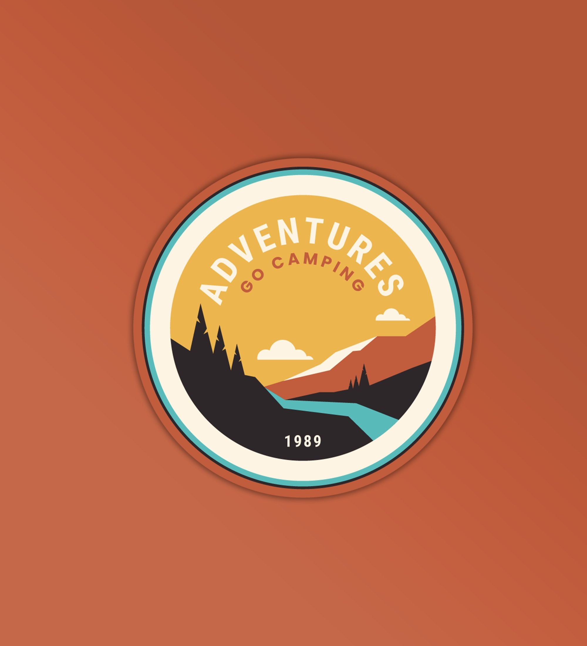 Go Camping Sticker