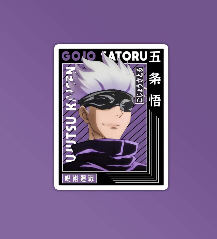 Gojo Jujutsu Kaisen Sticker
