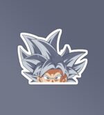 Goku Ultra Instinct Laptop Mobile Stickers
