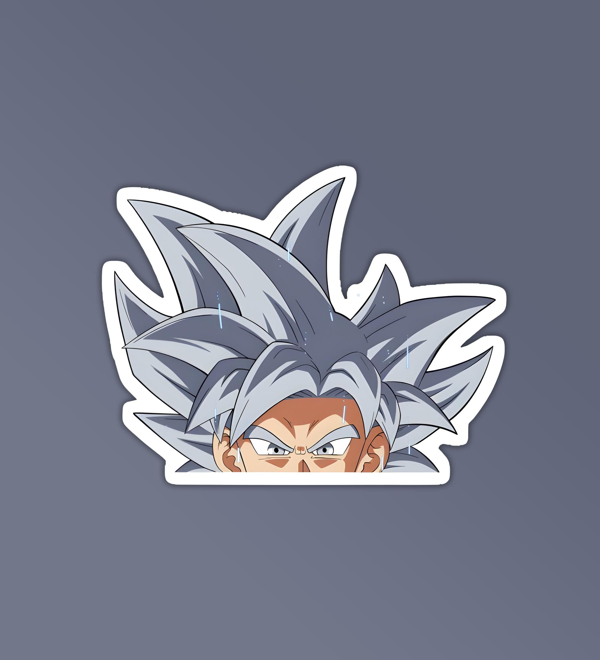 Goku Ultra Instinct Laptop Mobile Stickers