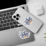 Goku Ultra Instinct Laptop Mobile Stickers