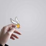 Golden Snitch With Wings Movies Stickers