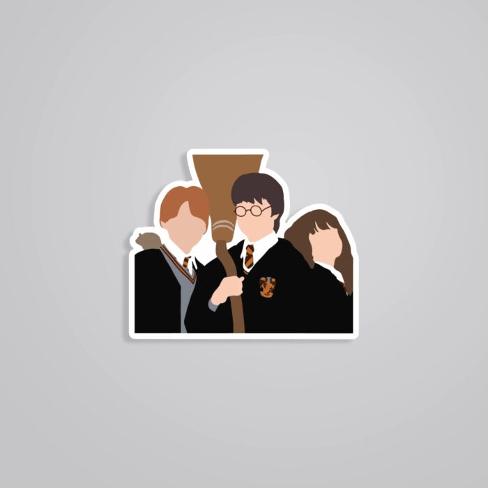 Golden Trio Movies Stickers