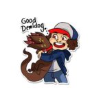 Good Demidog Sticker