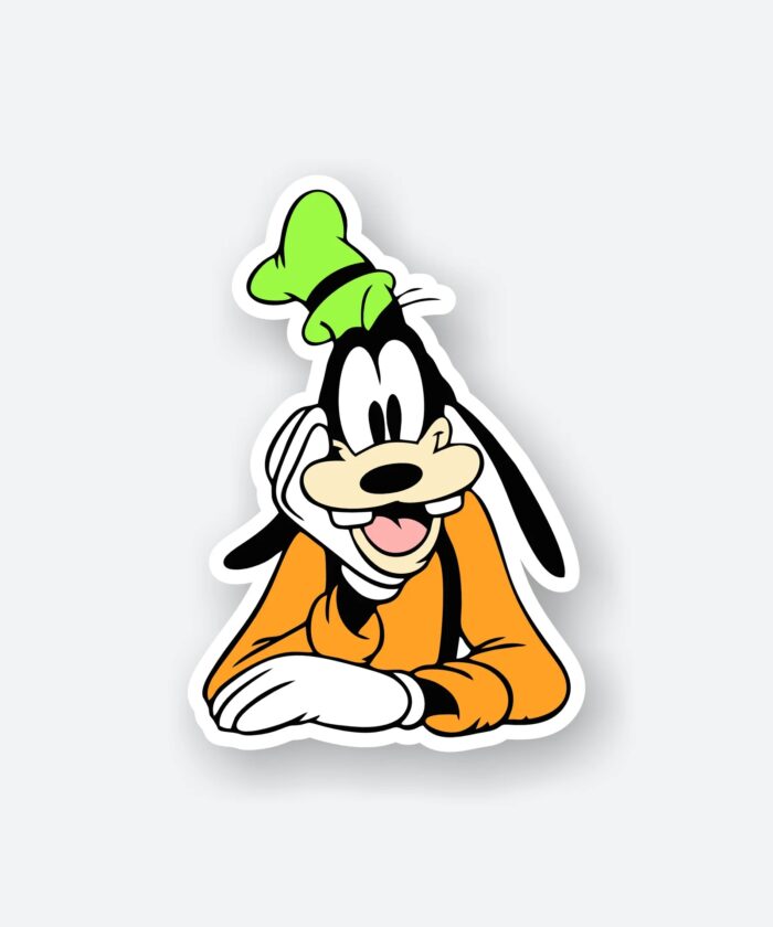 Goofy Dog Sticker