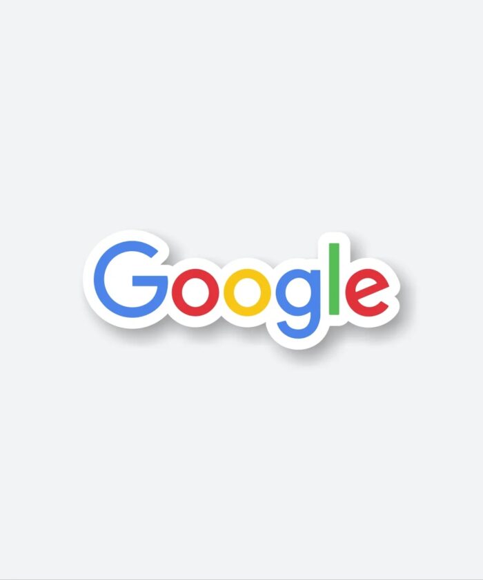 Google Logo Sticker