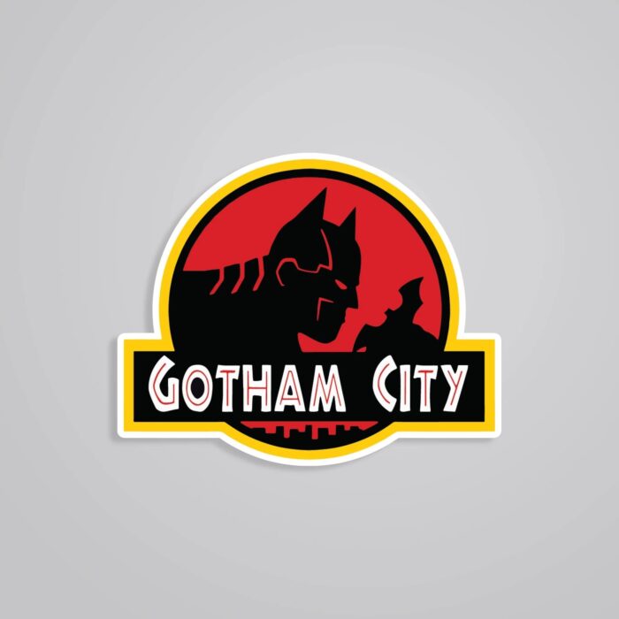 Gotham City Movies Stickers