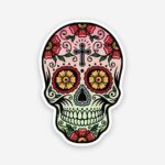 Graffiti Skull Sticker
