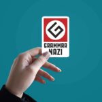 Grammar NAZI Sticker