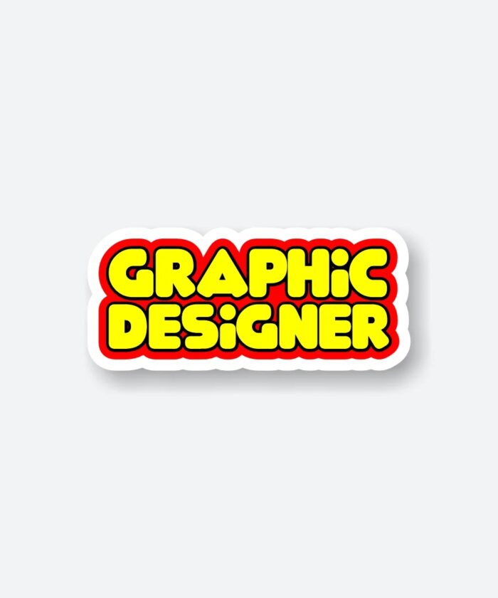 Graphic Designer Sticker