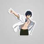 Gray Fullbuster Shirtless Anime Stickers