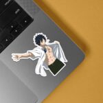 Gray Fullbuster Shirtless Anime Stickers
