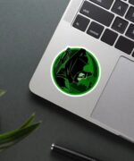 Green Arrow Sticker