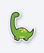 Green Dino Sticker