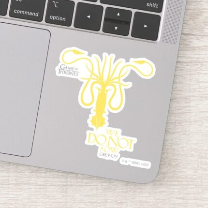 Greyjoy Sigil We Do Not Sow Sticker