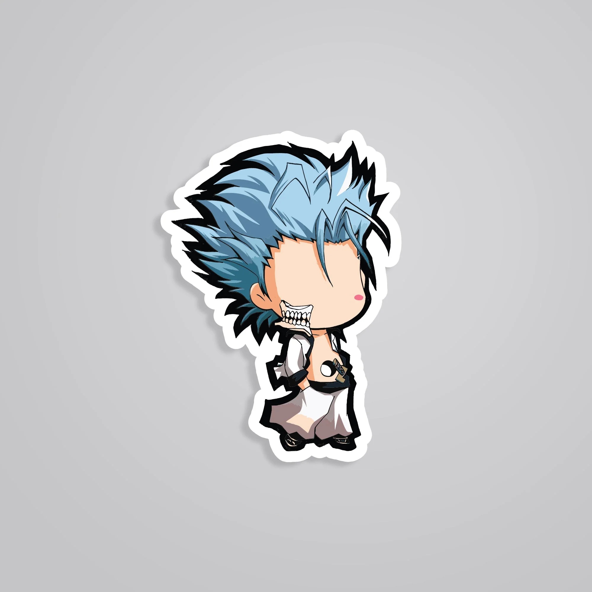 Grimmjow Chibi Anime Stickers