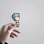 Grimmjow Chibi Anime Stickers