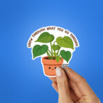 Grow Through What You Go Through Sticker