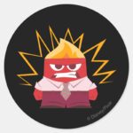 GrrrRRR Classic Round Sticker