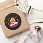 GrrrRRR Classic Round Sticker