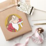 Grumpy 12 Classic Round Sticker