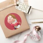 Grumpy 3 Classic Round Sticker