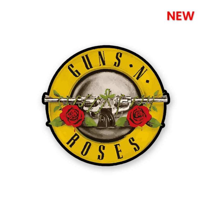 Guns And Roses Sticker