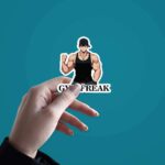 Gym Freak Sticker