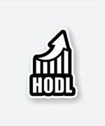 HODL Sticker