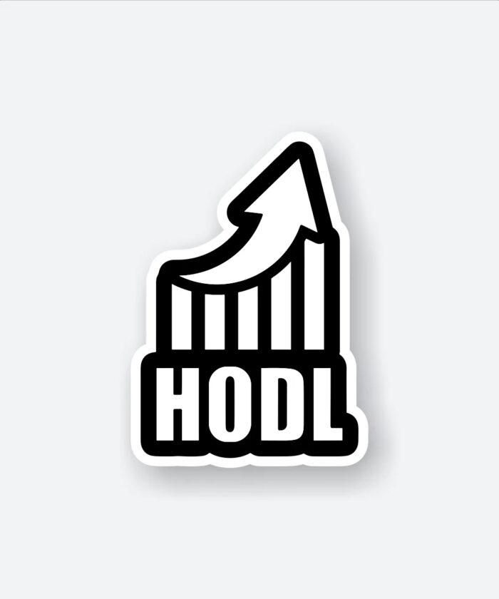 HODL Sticker