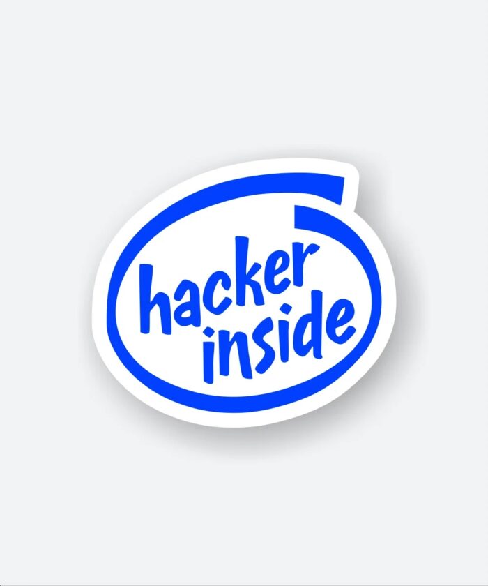 Hacker Inside Sticker
