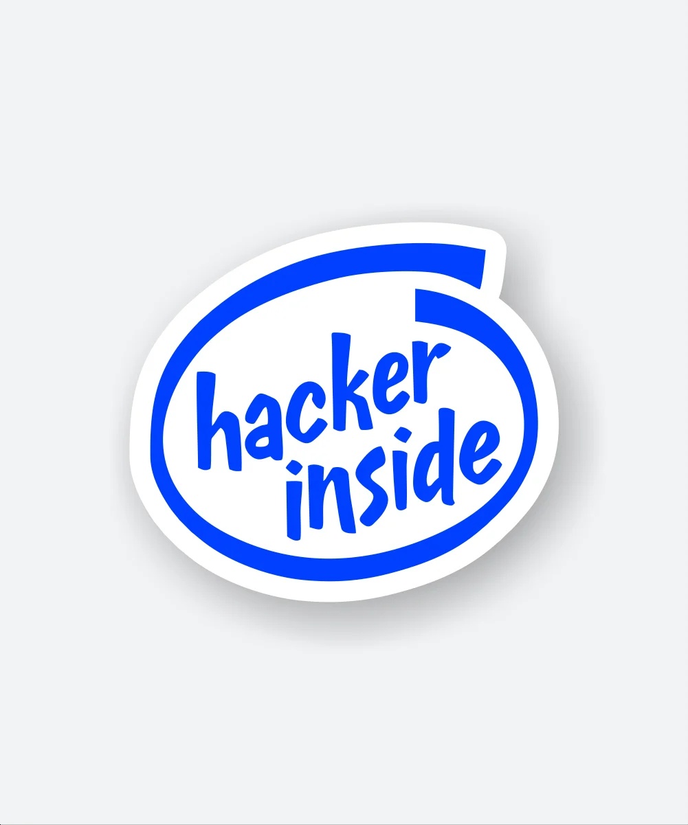 Hacker Inside Sticker