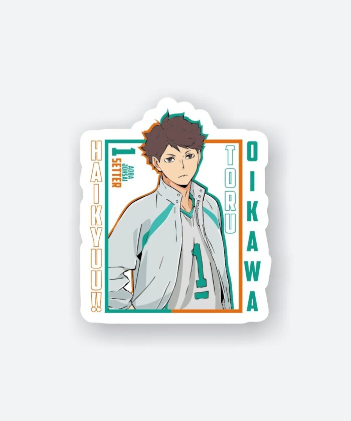 Haikyu Toru Oikawa Sticker
