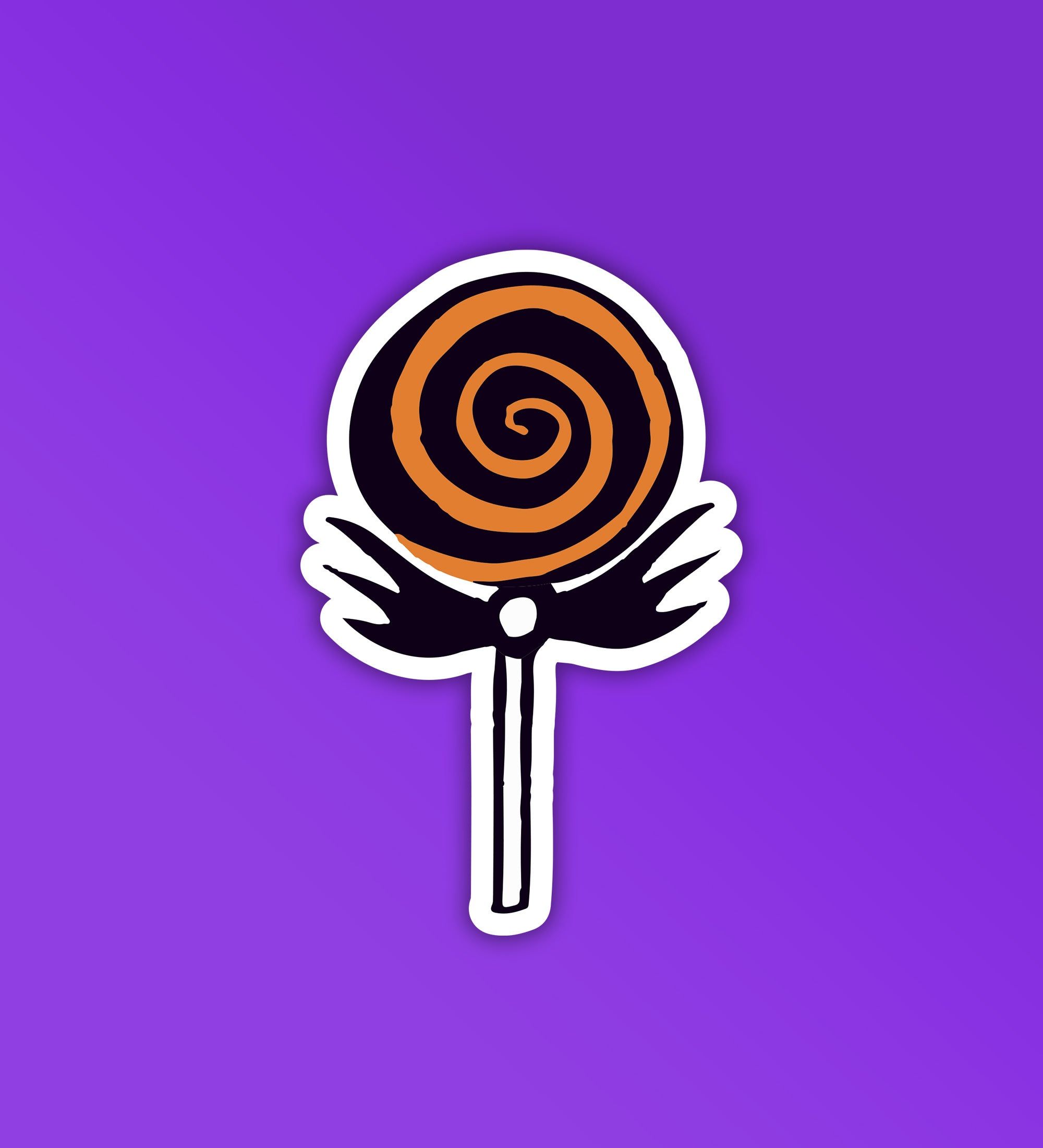 Halloween Candy   Laptop And Mobile Sticker