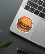 Hamburger Sticker