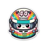 Hamilton Helmet Sticker