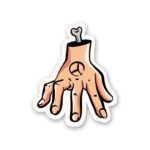 Hands At Peace Sticker