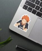 Happy Hinata Haiykuu Sticker