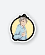 Happy Koshi Sugawara Sticker