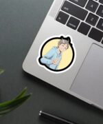 Happy Koshi Sugawara Sticker
